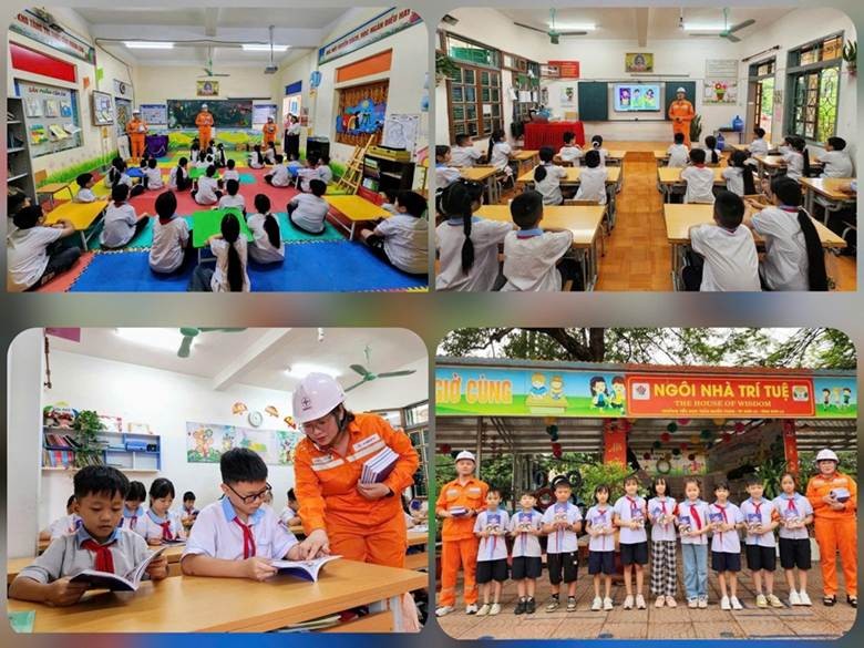 PC Sơn La gieo thói quen tiết kiệm điện từ những trang sách tuổi thơ