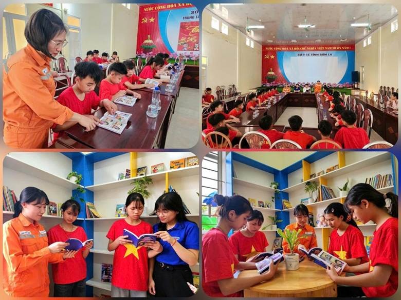PC Sơn La gieo thói quen tiết kiệm điện từ những trang sách tuổi thơ