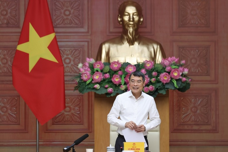 Thủ tướng Lê Minh Hưng phát biểu chỉ đạo. Thủ tướng Lê Minh Hưng phát biểu chỉ đạo.