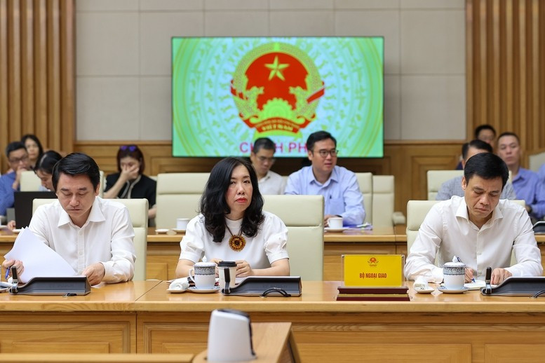 Các đại biểu tham dự cuộc làm việc. Các đại biểu tham dự cuộc làm việc.