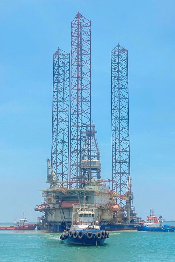 PVSM quyết tâm hoàn thành và bàn giao giàn khoan Tam Đảo 05 trong 55 ngày đêm PVSM quyết tâm hoàn thành và bàn giao giàn khoan Tam Đảo 05 trong 55 ngày đêm