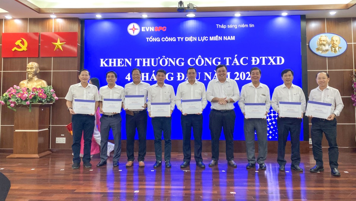 EVNSPC sơ kết công tác đầu tư xây dựng 4 tháng đầu năm và giao ban tháng 5/2026