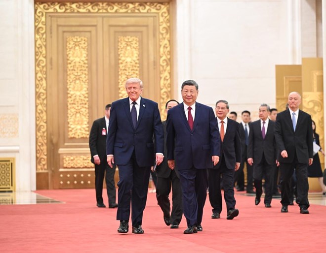 Tổng thống Donald Trump thăm Trung Nam Hải, hội đàm với Tổng Bí thư, Chủ tịch Tập Cận Bình