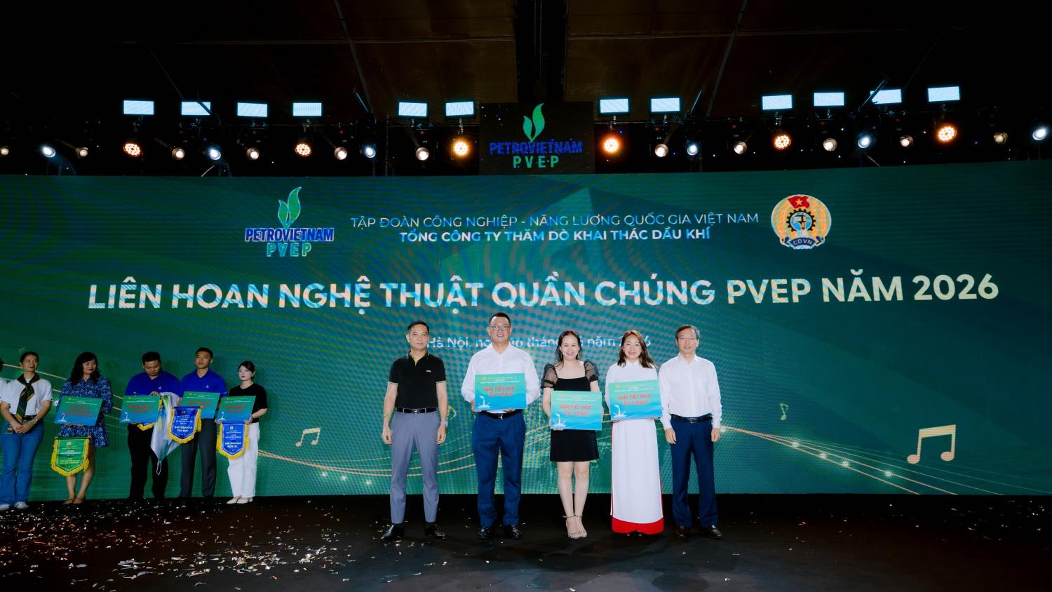Liên hoan Nghệ thuật quần chúng PVEP 2026: Khát vọng tuổi mới - Vững bước vươn xa