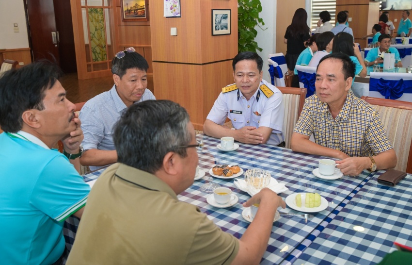 [Chùm ảnh] CLB Dầu khí Trường Sa kỷ niệm 5 năm thành lập, tiếp nối hành trình bảo vệ chủ quyền Tổ quốc