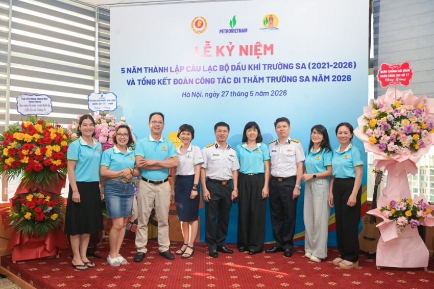 [Chùm ảnh] CLB Dầu khí Trường Sa kỷ niệm 5 năm thành lập, tiếp nối hành trình bảo vệ chủ quyền Tổ quốc