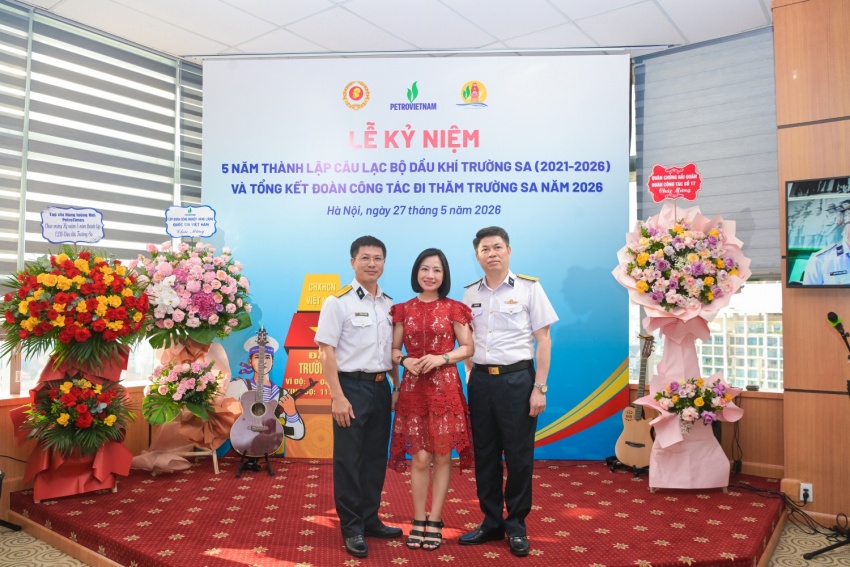 [Chùm ảnh] CLB Dầu khí Trường Sa kỷ niệm 5 năm thành lập, tiếp nối hành trình bảo vệ chủ quyền Tổ quốc