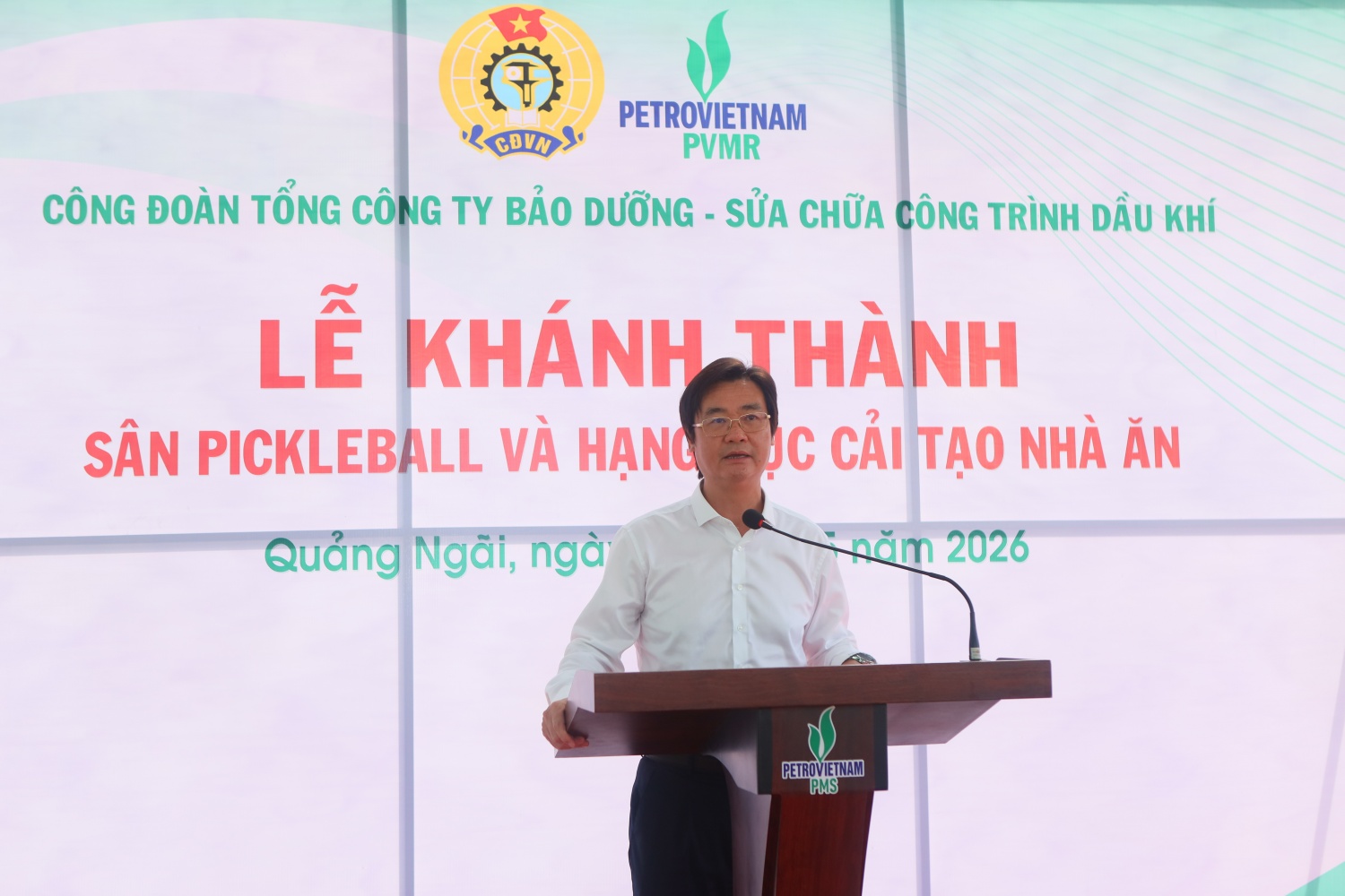 Chủ tịch Công đoàn Petrovietnam Nguyễn Mạnh Kha nhấn mạnh trong thời gian tới, Công đoàn Tập đoàn sẽ tiếp tục hỗ trợ, tập trung vào việc nâng cao đời sống về sức khoẻ và tinh thần của NLĐ trong toàn Tập đoàn.
