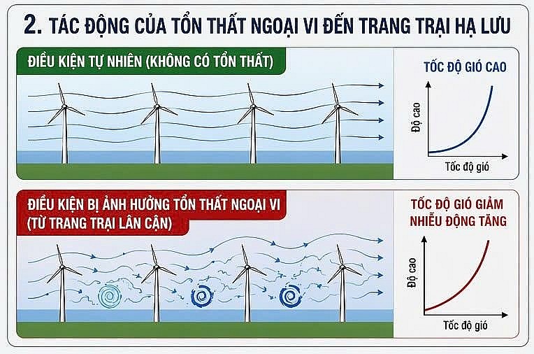 Quản lý tài nguyên gió và xung đột hiệu ứng tổn thất gió (Wake effect) tại Việt Nam