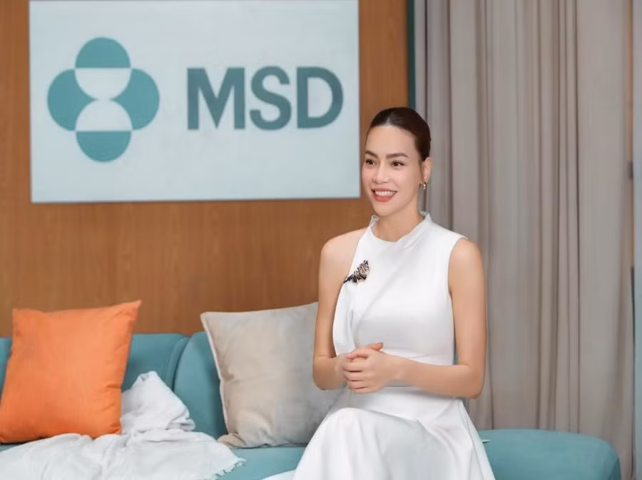 Hồ Ngọc Hà lan tỏa thông điệp nâng cao nhận thức và chủ động dự phòng HPV cho bản thân và người thân. Ảnh: Thành Luân 17.jpg