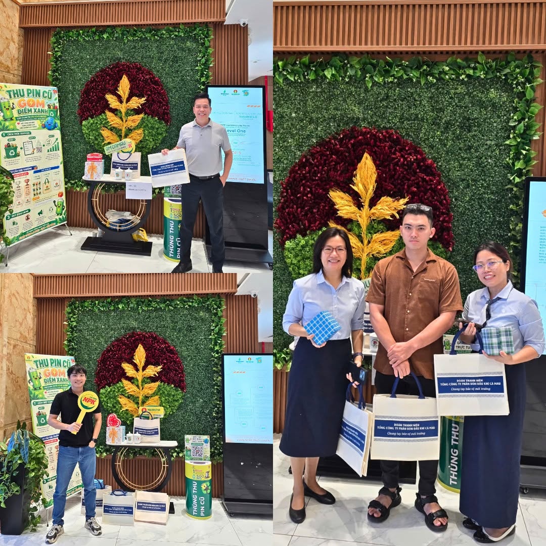 PVCFC lan tỏa lối sống xanh qua chương trình “Thu pin cũ – Gom điểm xanh” PVCFC lan tỏa lối sống xanh qua chương trình “Thu pin cũ - Gom điểm xanh”