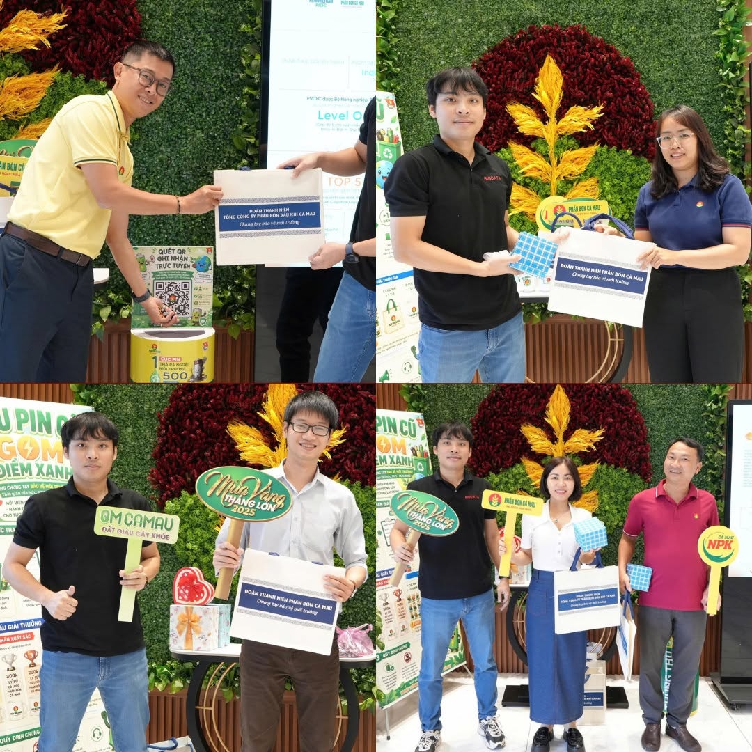 PVCFC lan tỏa lối sống xanh qua chương trình “Thu pin cũ – Gom điểm xanh” PVCFC lan tỏa lối sống xanh qua chương trình “Thu pin cũ - Gom điểm xanh”