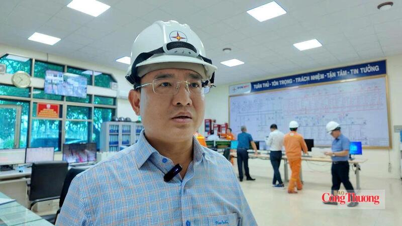 Ông Phạm Quang Hòa, Phó Giám đốc Công ty Truyền tải điện 1.