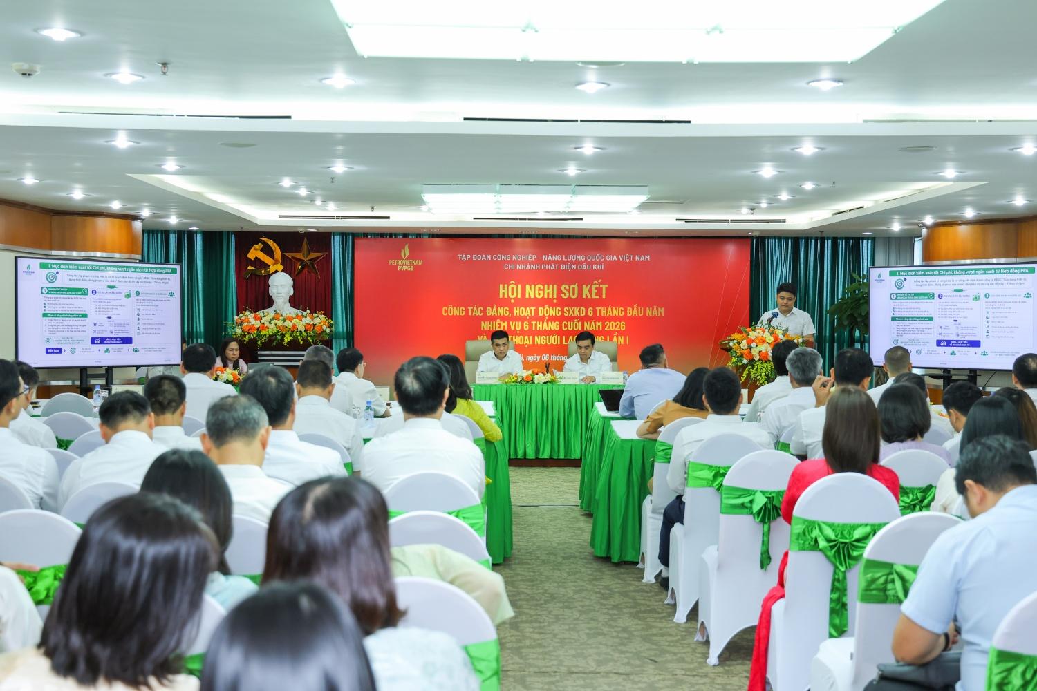 PVPGB tăng tốc 6 tháng cuối năm, quyết tâm hoàn thành cao nhất kế hoạch năm 2026 PVPGB tăng tốc 6 tháng cuối năm, quyết tâm hoàn thành cao nhất kế hoạch năm 2026