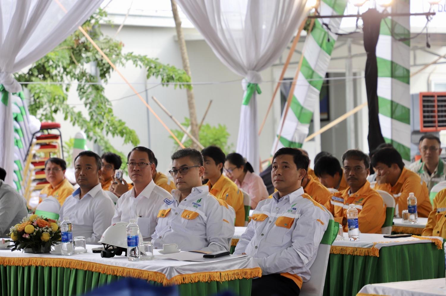 1,5 triệu giờ an toàn – dấu mốc trên công trường đường ống khí Lô B – Ô Môn
