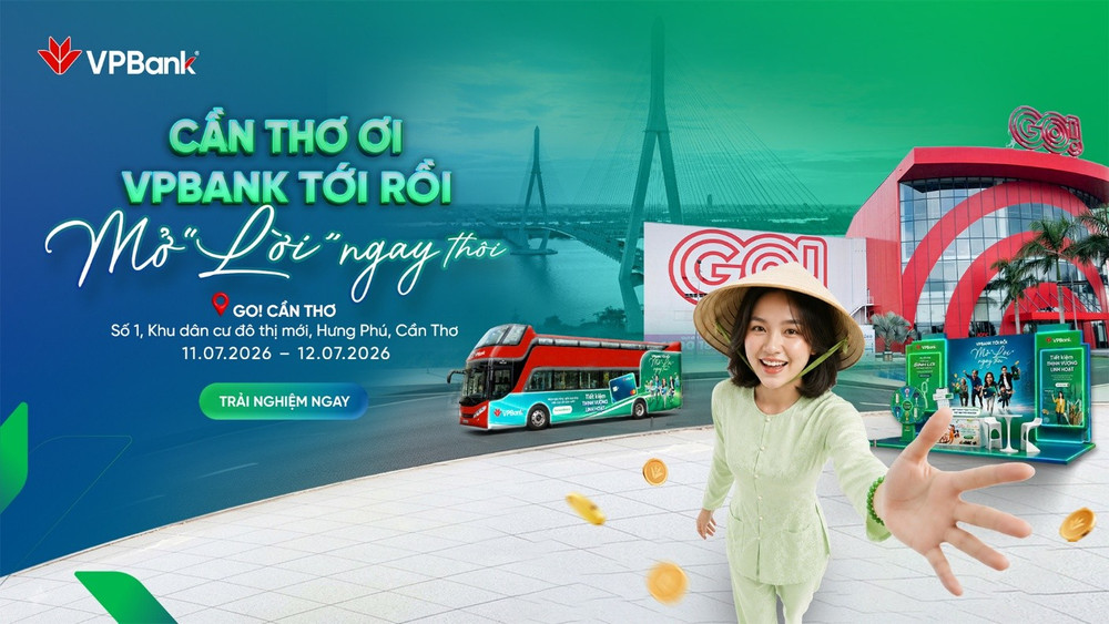 VPBank 'cập bến' Ninh Kiều: Tiên phong đưa tài chính số hòa cùng nhịp sống Tây Đô ảnh 1 VPBank 'cập bến' Ninh Kiều: Tiên phong đưa tài chính số hòa cùng nhịp sống Tây Đô ảnh 1