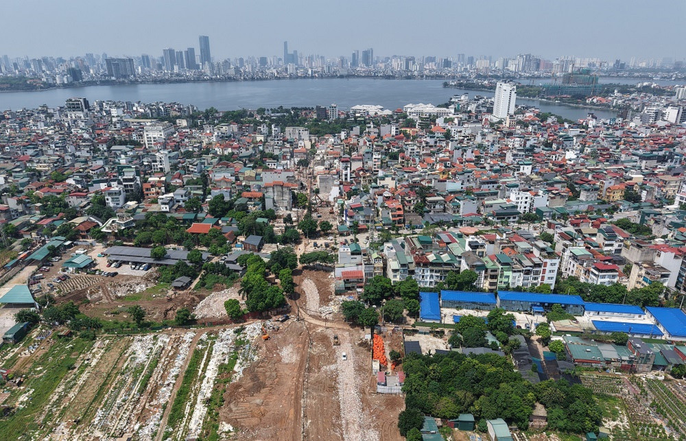 Đẩy nhanh tiến độ thực hiện các dự án giao thông trọng điểm tại Hà Nội để đáp ứng nhu cầu đi lại của người dân. Ảnh: Ngọc Hải anh-2day-nhanh-tien-do-thuc-hien-cac-du-an-giao-thong-trong-diem-tai-ha-noi-de-dap-ung-nhu-cau-di-lai-cua-nguoi-dananhngoc-hai.jpg