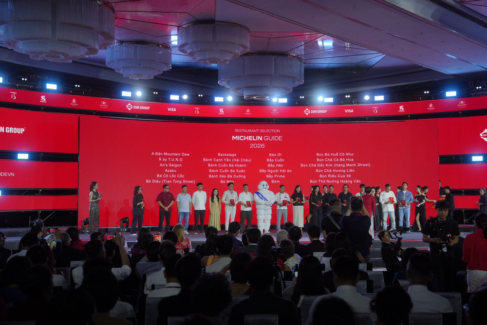 Michelin Guide Việt Nam 2026 giới thiệu tổng cộng 193 cơ sở ăn uống, với 11 nhà hàng đạt một Sao Michelin đánh dấu sự trưởng thành của ẩm thực Việt (Ảnh: MICHELIN Guide) michelin-guide-viet-nam-2026-gioi-thieu-tong-cong-193-co-so-an-uong-voi-11-nha-hang-dat-mot-sao-michelin-danh-dau-su-truong-thanh-cua-am-thuc-viet.jpg