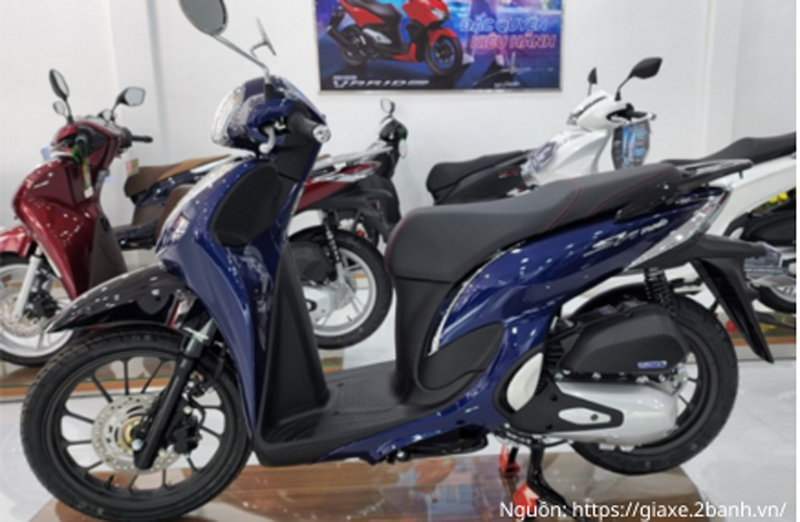 Giá xe SH mode tháng 7/2026: Phiên bản thể thao giá cao nhất