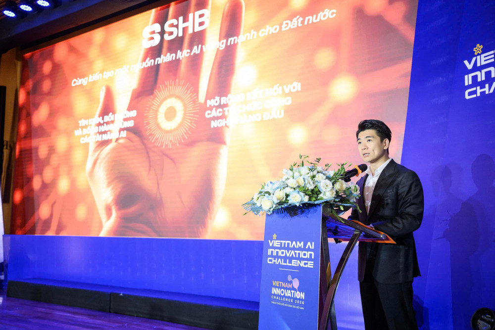 Phó Chủ tịch Đỗ Quang Vinh: ‘SHB đang từng bước ứng dụng AI để cá nhân hóa trải nghiệm khách hàng’. Ảnh: Hồng Nhung. do-quang-vinh-1.jpg