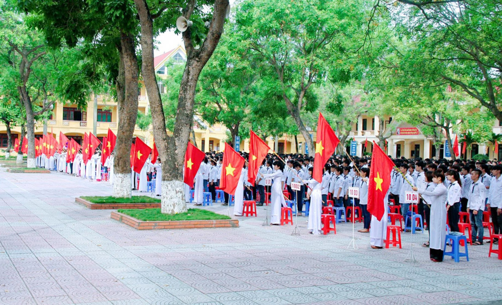 Trường THPT Lương Tài. Ảnh: Fanpage nhà trường 480445622-1052878743534733-6518971283758575223-n-1452.jpg