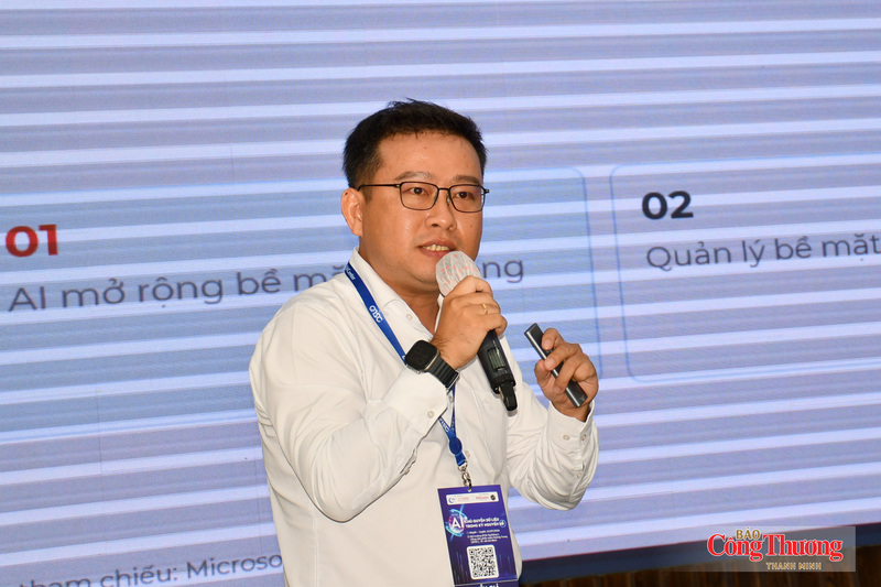 Ông Nguyễn Thanh Lâm, Trưởng Trung tâm An ninh mạng QTSC.