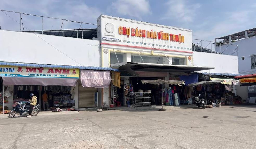 Chợ Vĩnh Thuận, xã Vĩnh Phong, tỉnh An Giang. Ảnh: ITN cho-vinh-thuan.jpg