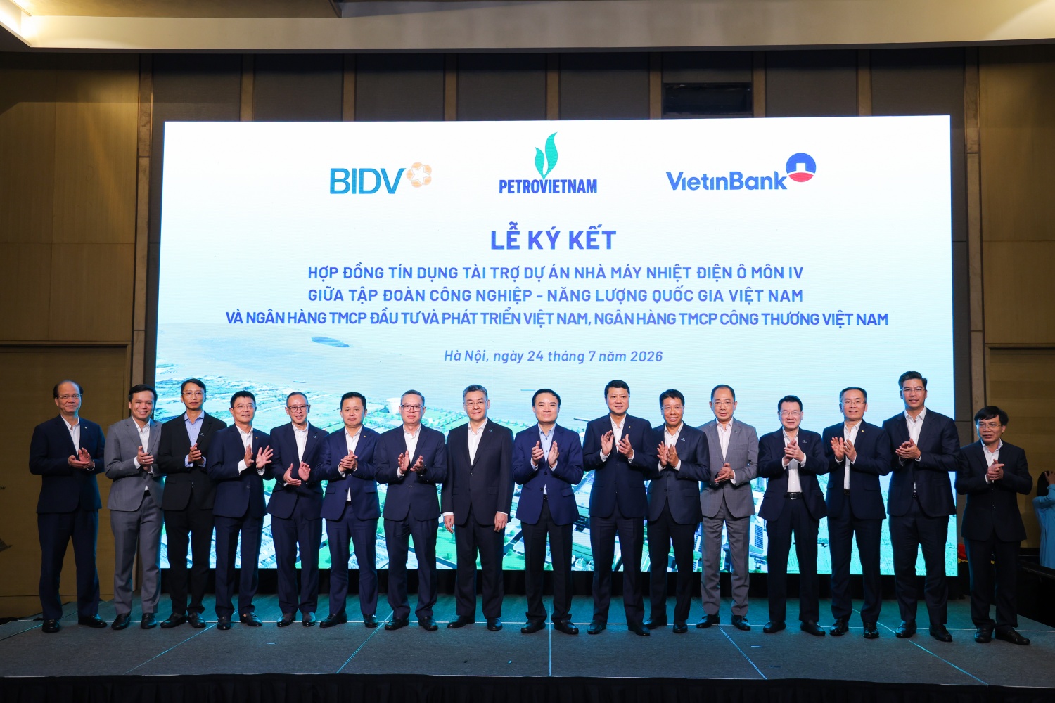 Petrovietnam ký kết hợp đồng tín dụng 7.300 tỷ đồng cho dự án Nhà máy điện Ô Môn IV Petrovietnam ký kết hợp đồng tín dụng 7.300 tỷ đồng cho dự án Nhà máy điện Ô Môn IV