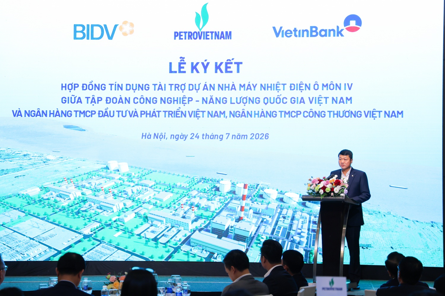 Petrovietnam ký kết hợp đồng tín dụng 7.300 tỷ đồng cho dự án Nhà máy điện Ô Môn IV Petrovietnam ký kết hợp đồng tín dụng 7.300 tỷ đồng cho dự án Nhà máy điện Ô Môn IV