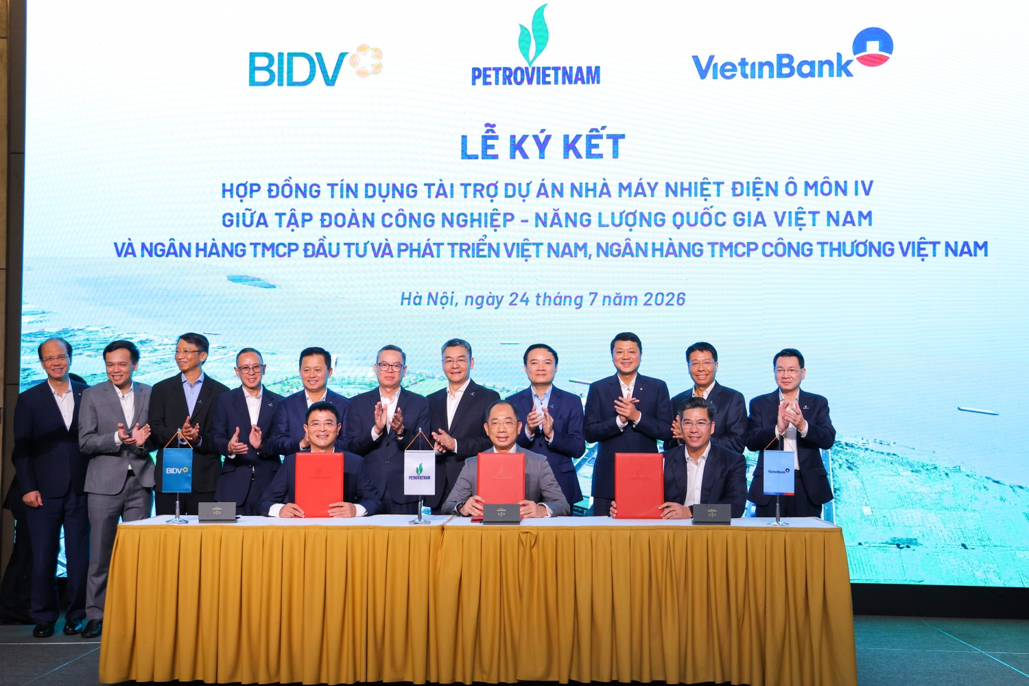 Petrovietnam ký kết hợp đồng tín dụng 7.300 tỷ đồng cho dự án Nhà máy điện Ô Môn IV Petrovietnam ký kết hợp đồng tín dụng 7.300 tỷ đồng cho dự án Nhà máy điện Ô Môn IV