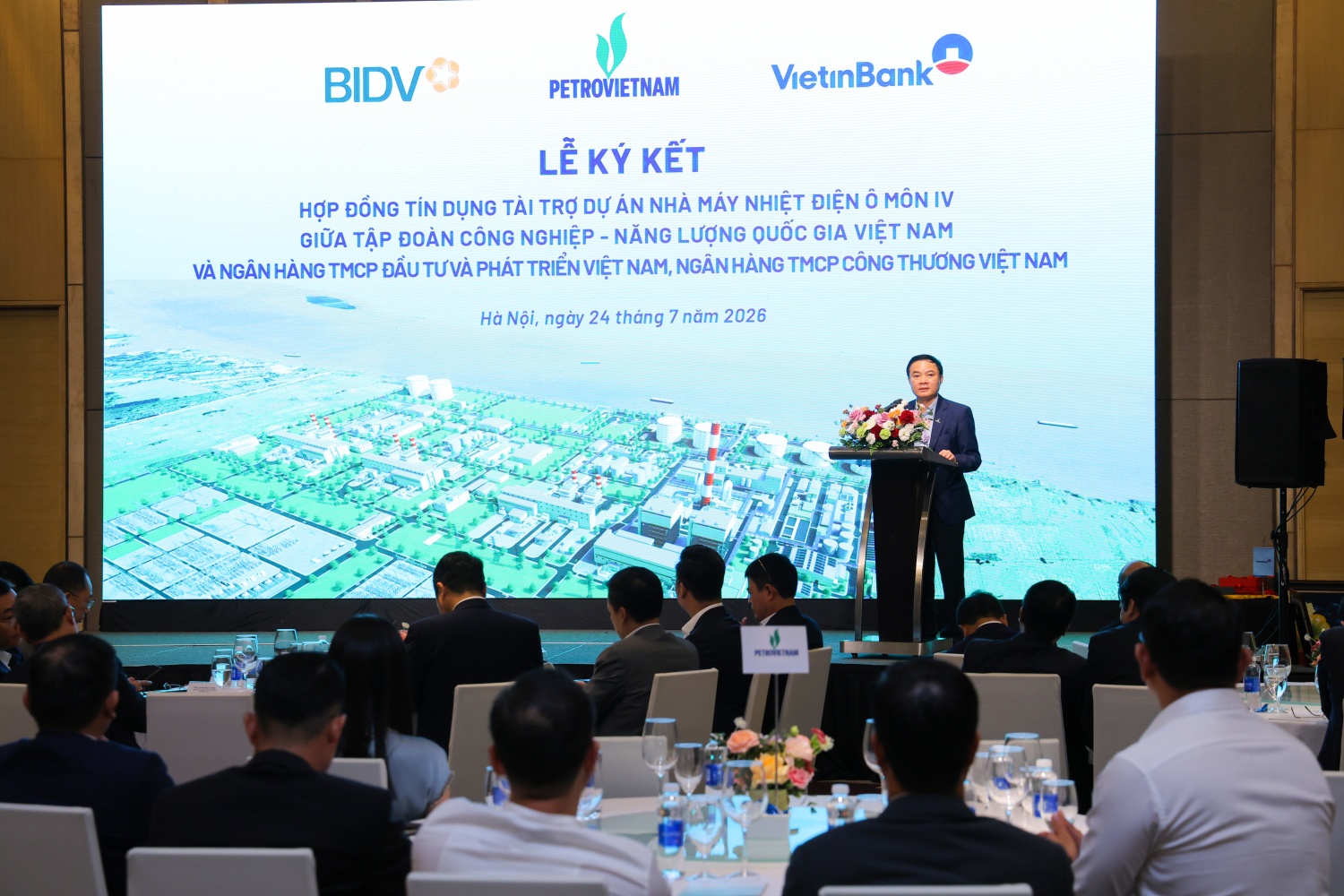 Petrovietnam ký kết hợp đồng tín dụng 7.300 tỷ đồng cho dự án Nhà máy điện Ô Môn IV Petrovietnam ký kết hợp đồng tín dụng 7.300 tỷ đồng cho dự án Nhà máy điện Ô Môn IV