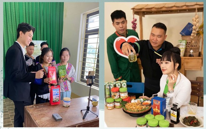 Bản làng vùng cao lên "chợ số" nhờ livestream