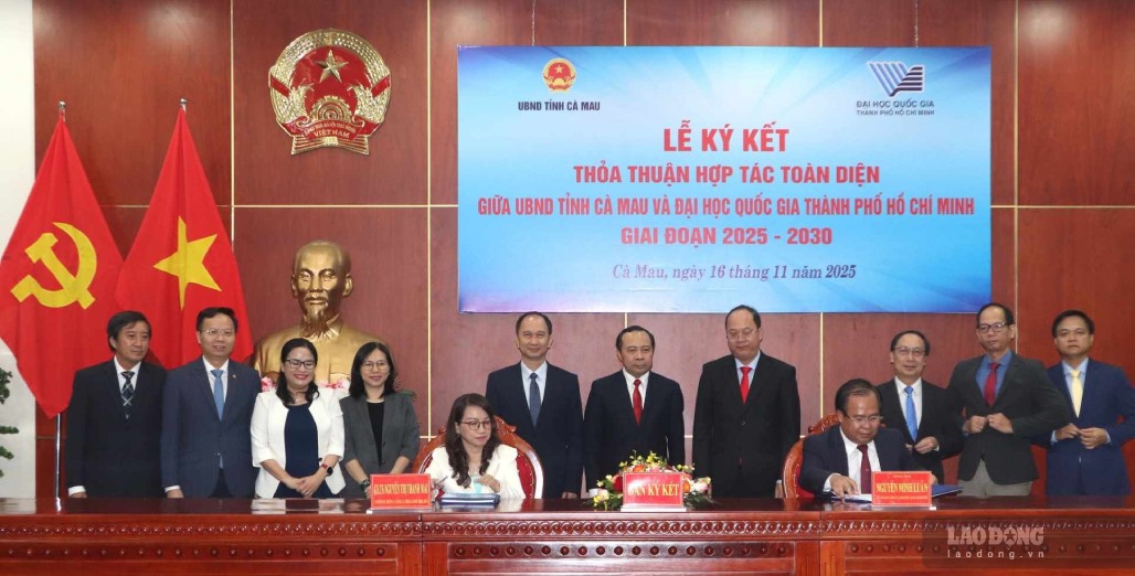Năm 2026 Cà Mau ký thoả thuận hợp tác với nhiều tổ chức, tập đoàn lớn. Ảnh: Nhật Hồ.