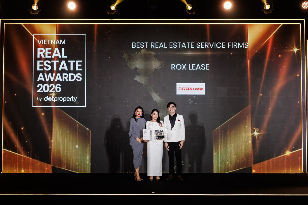 Đại diện ROX Lease tại lễ trao Giải thưởng Bất động sản Việt Nam 2026 do DOT Property trao rox-lease-dot-1.jpg