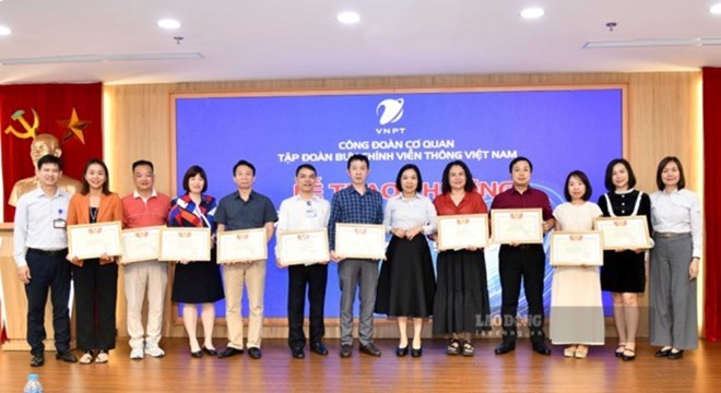 Công đoàn VNPT triển khai cơ chế khen thưởng cho đoàn viên, lao động xuất sắc