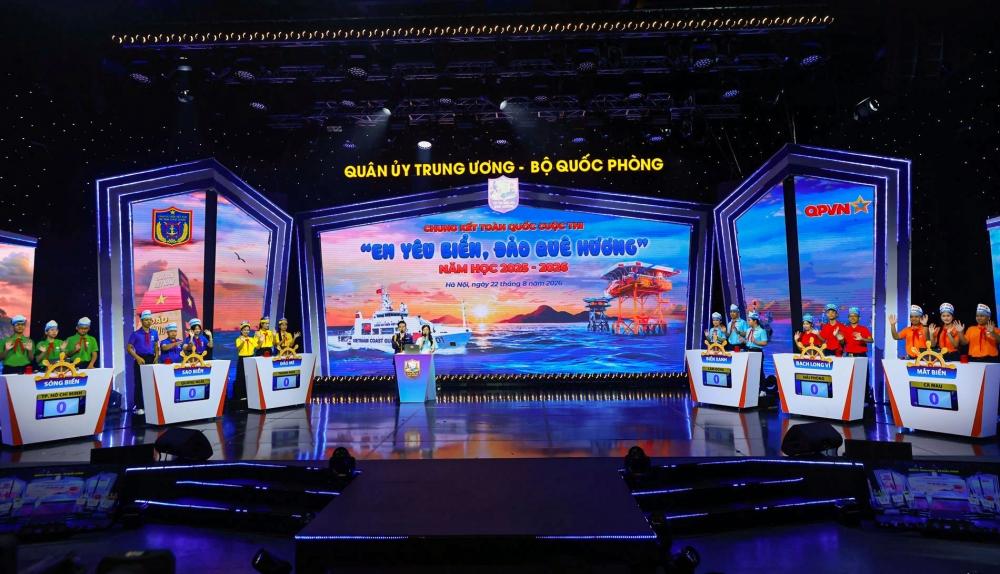 Các đội tham gia Chung kết toàn quốc Cuộc thi. Ảnh: BTL Cảnh sát biển. Các đội tham gia Chung kết toàn quốc Cuộc thi. Ảnh: BTL Cảnh sát biển.