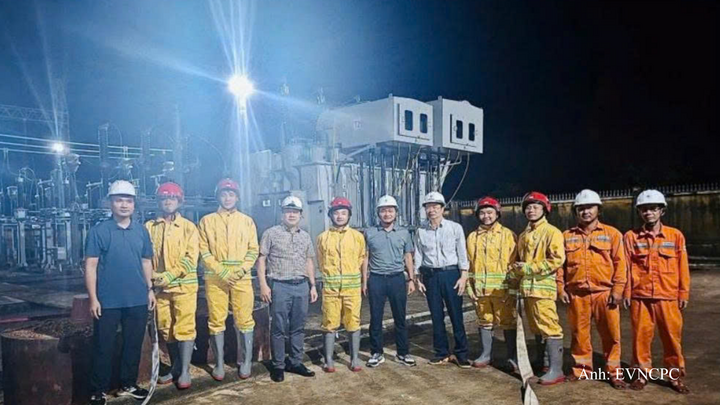 Công tác chuẩn bị đóng điện nâng công suất ​ TBA 110kV Ia Grai.