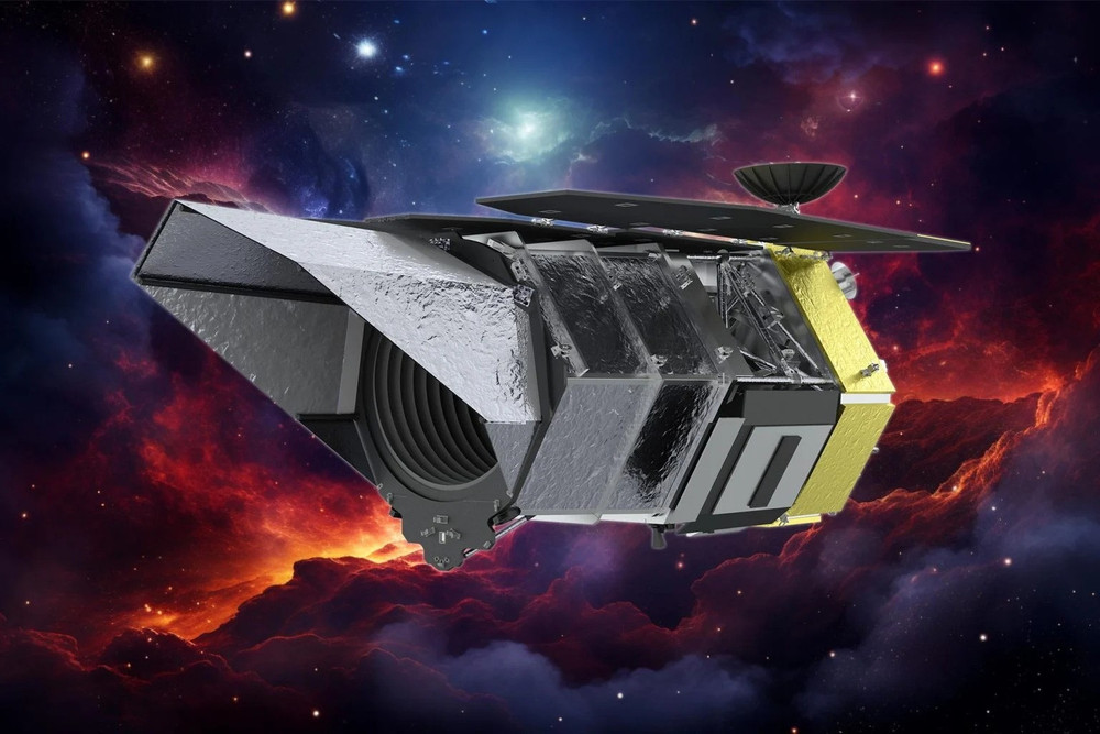Kính viễn vọng Roman sẽ được đưa tới vị trí quan sát cách Trái Đất khoảng 1,6 triệu km. Ảnh: Scitech Daily anh-2.jpg