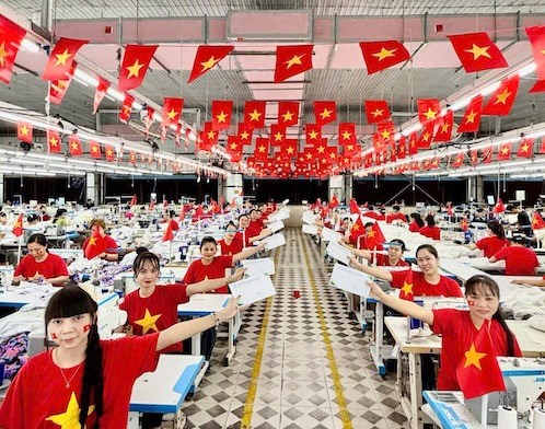 Người lao động Dệt may Việt Nam thụ hưởng nhiều hoạt động nhân Quốc khánh