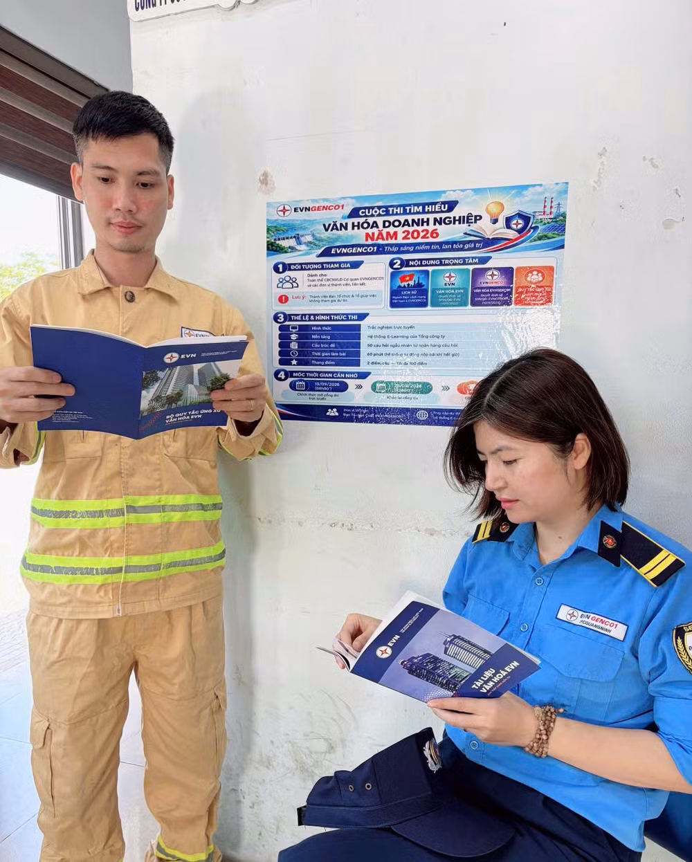 QTP sôi nổi hưởng ứng Cuộc thi “Tìm hiểu Văn hóa doanh nghiệp EVNGENCO1 năm 2026