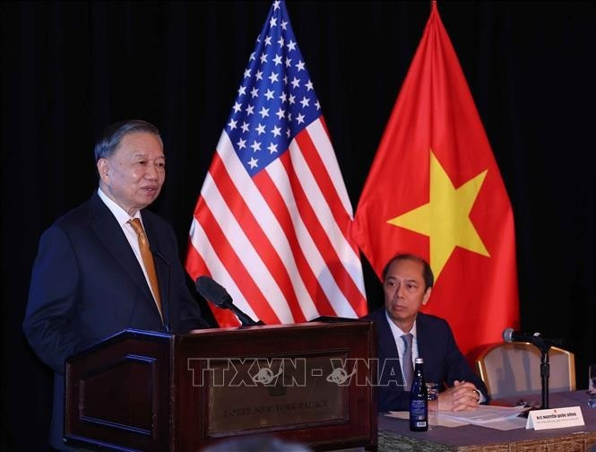 Tổng Bí thư, Chủ tịch nước Tô Lâm phát biểu. Ảnh: Thống Nhất/TTXVN Tổng Bí thư, Chủ tịch nước Tô Lâm phát biểu. Ảnh: Thống Nhất/TTXVN