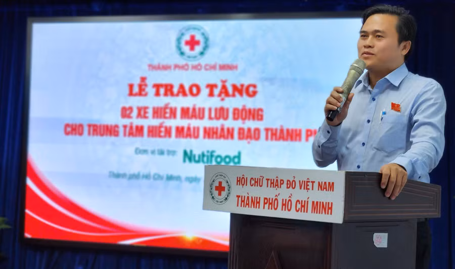 Ông Cao Thanh Bình, Trưởng Ban Văn hóa - Xã hội HĐND TPHCM, phát biểu chỉ đạo. 1790219884313-266176155068175012-4100115940810161907-8d481ccef20a03d2b3a7a627405a79df.jpg