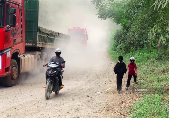 Đà Nẵng cấm xe tải nặng trên Quốc lộ 14D từ ngày 10.10