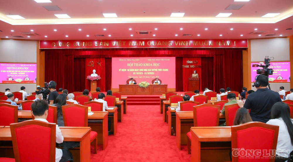 Từ những giá trị lịch sử được trao đổi tại hội thảo, các đại biểu đặt vấn đề về việc tiếp tục phát huy di sản báo chí cách mạng trong hiện tại. clo_br_2aobor2bnohipwlvx8etxhlyrqlrnnkvlufhgwzi.jpg