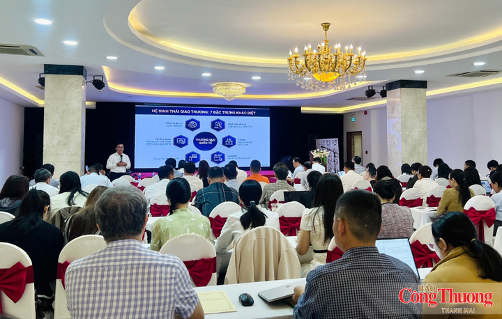 Hội nghị tập huấn công tác phát triển hàng xuất khẩu, thương mại biên giới năm 2026.