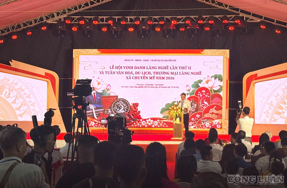 Lễ hội vinh danh làng nghề lần thứ 2 và Tuần Văn hóa, Du lịch, Thương mại làng nghề xã Chuyên Mỹ năm 2026 diễn ra từ 15 đến 18/10. clo_br_1792082757460-1499454592867780915-4133772164178539938-a6641651c07cac59651650b8cab8b593.jpg