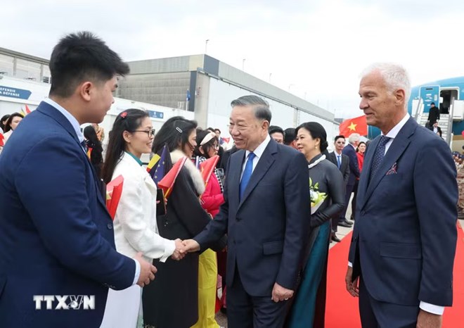 Tổng Bí thư, Chủ tịch nước Tô Lâm bắt đầu thăm chính thức EU và Bỉ